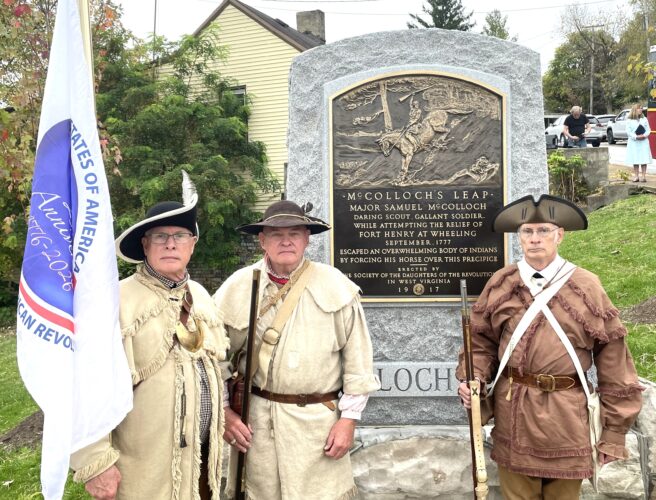 McColloch’s Leap Monument Dedicated